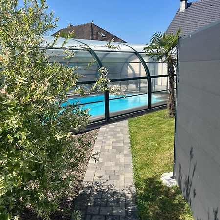 Gite Spa Sauna Piscine Aubin-Saint-Vaast Dış mekan fotoğraf